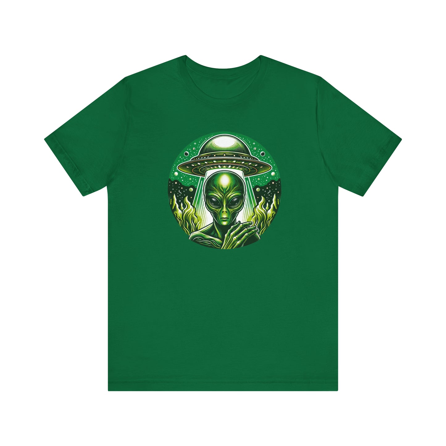 Green Alien Sci-Fi Gift Store Shirt