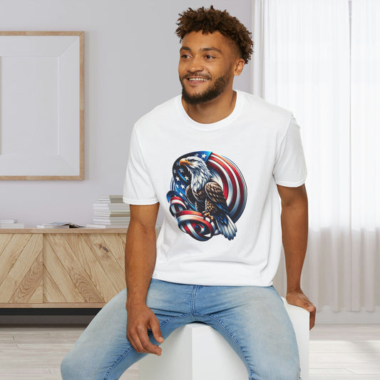 American Eagle Flag Gift Store Shirt