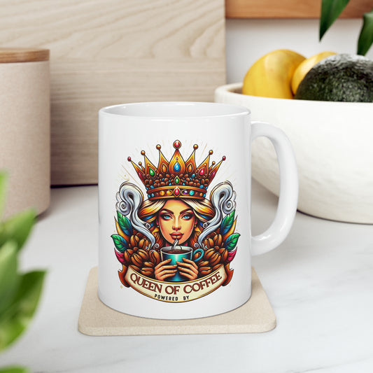 Queen of Coffee Gift Store Mug