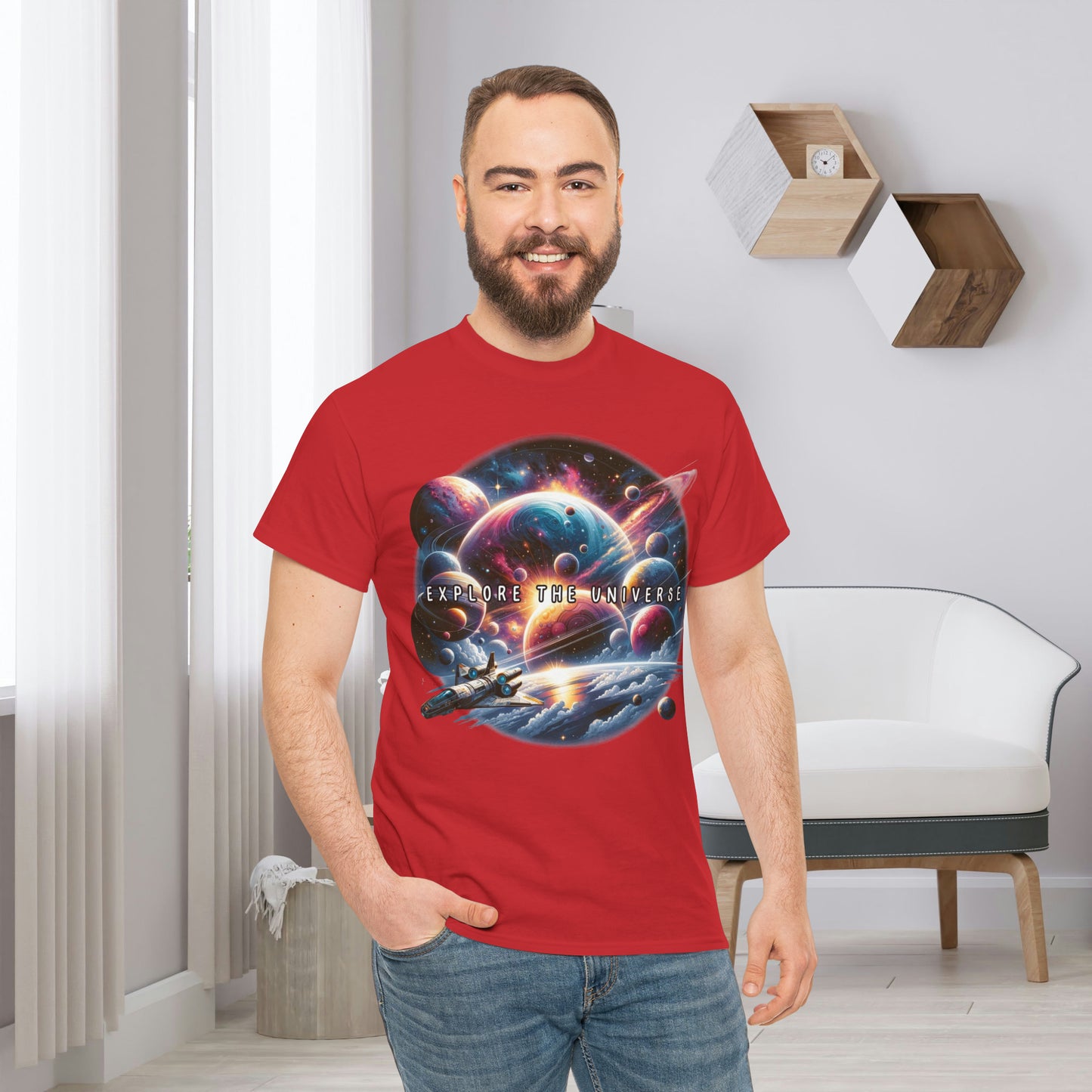 Explore the Universe Sci-Fi Gift Store Shirt