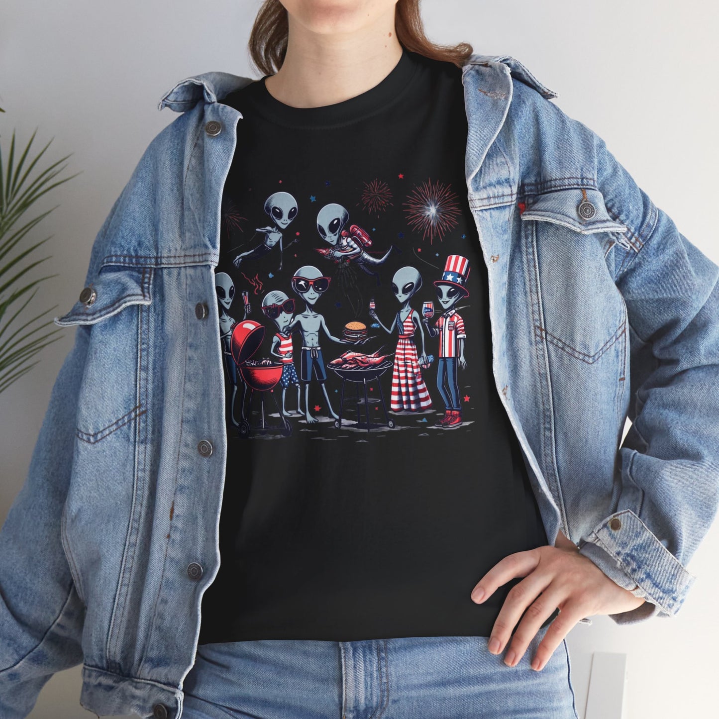 Sci-Fi 4th of July Gift Store Shirt