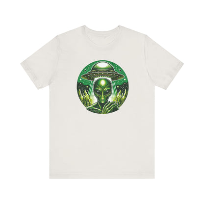 Green Alien Sci-Fi Gift Store Shirt