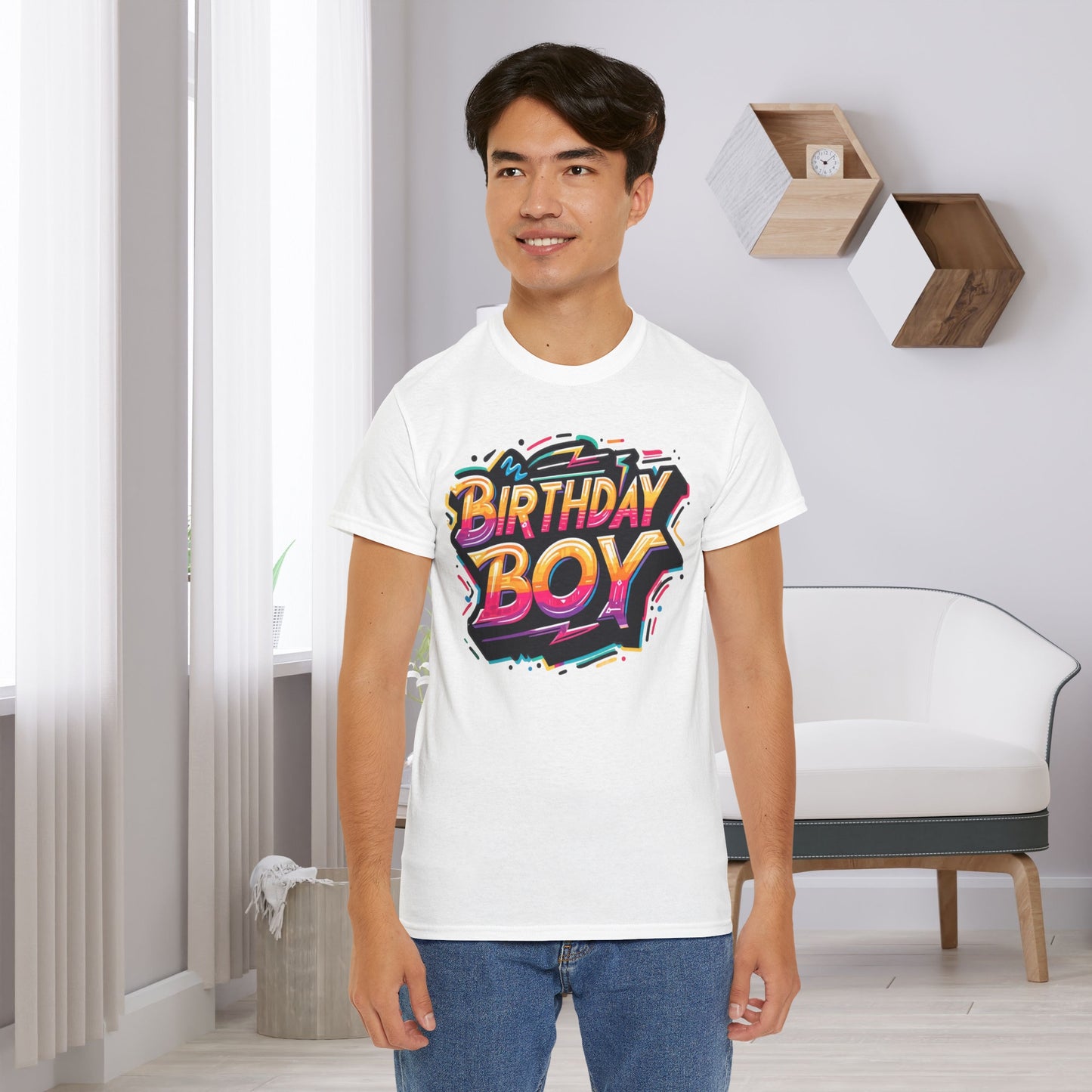 Birthday Boy 1990s Gift Store Shirt