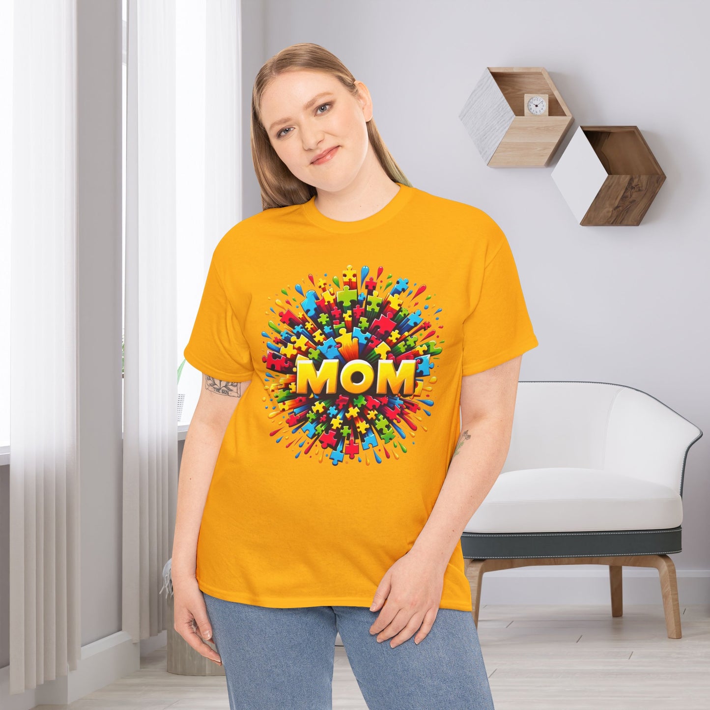 Autism Mom Awareness Gift Store Shirt