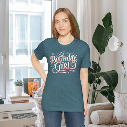 Radiant Birthday Girl Gift Store Shirt