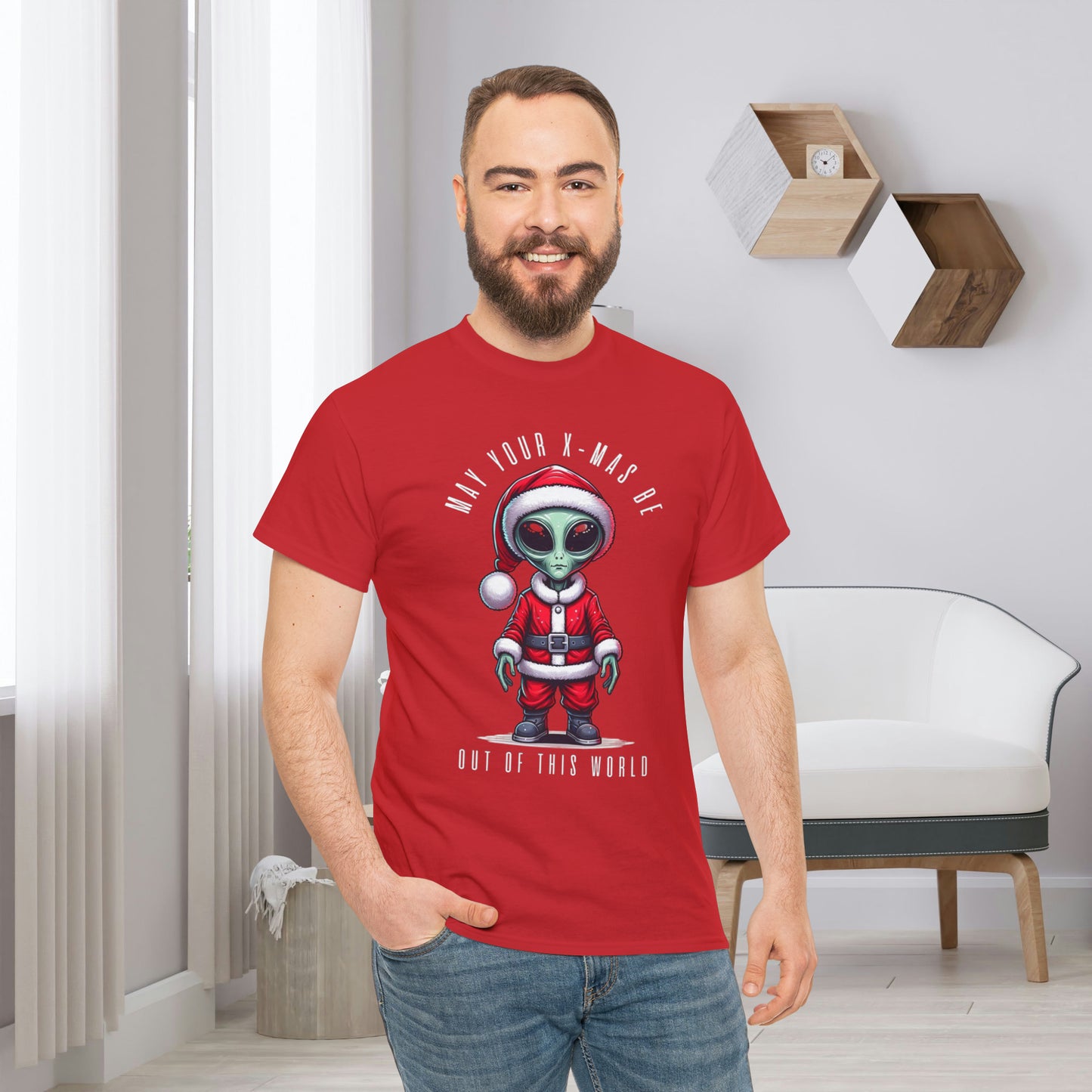 Out of this world Christmas Sci-Fi Gift Store Shirt