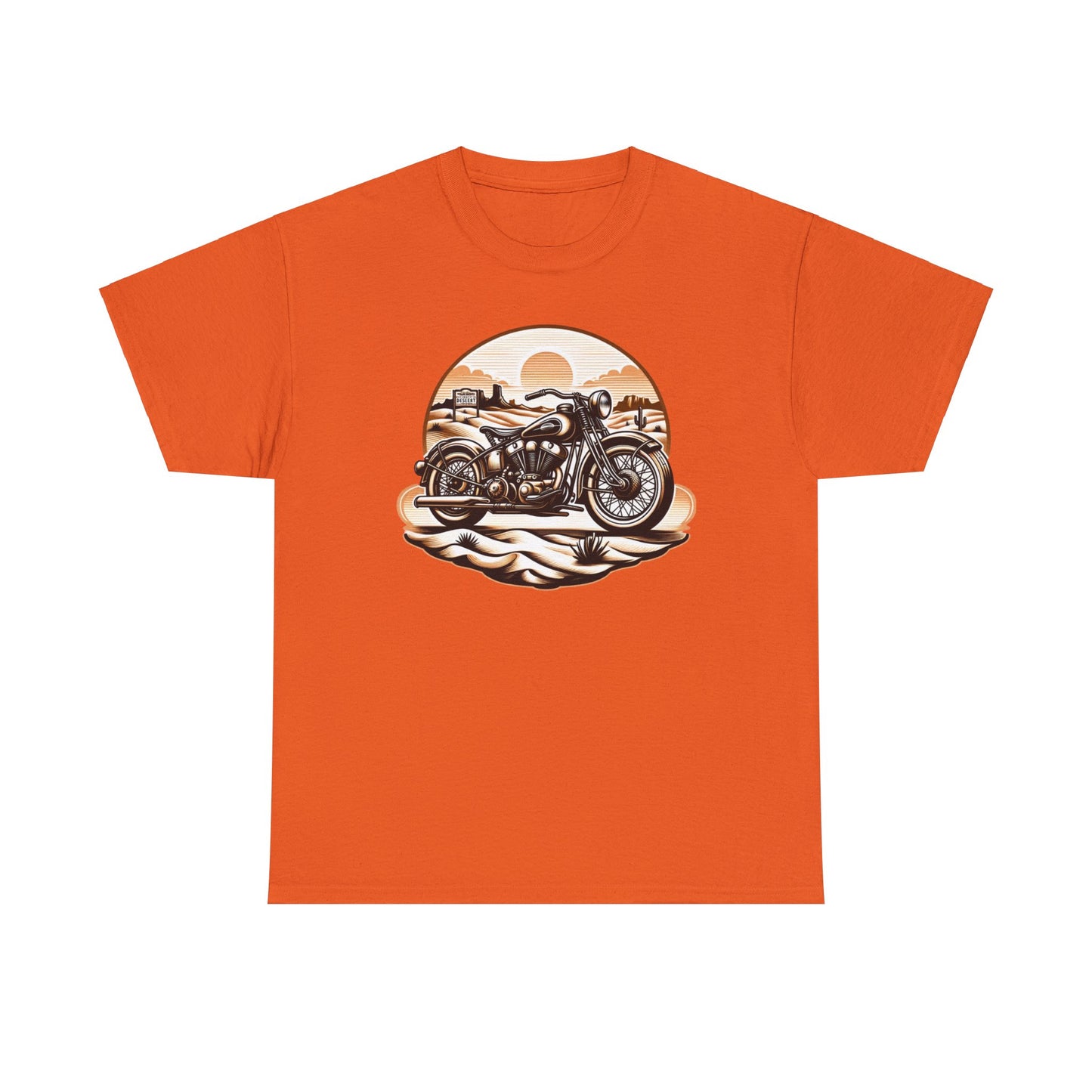 Retro Desert Motorcycle Adventure Gift Store Shirt