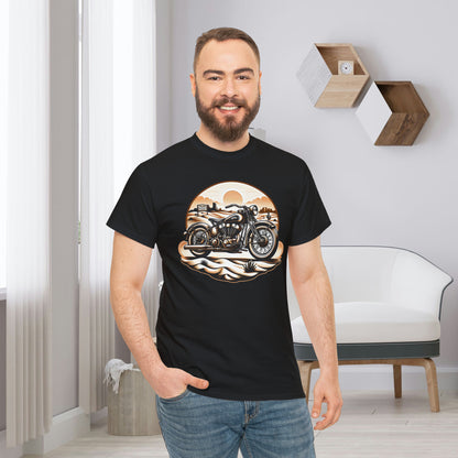 Retro Desert Motorcycle Adventure Gift Store Shirt