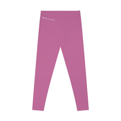 Too Hot to Handle Gift Store Leggings Light Pink Front