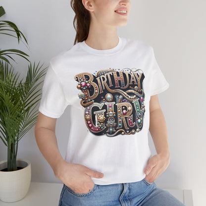 Exquisite Birthday Girl Gift Store Shirt