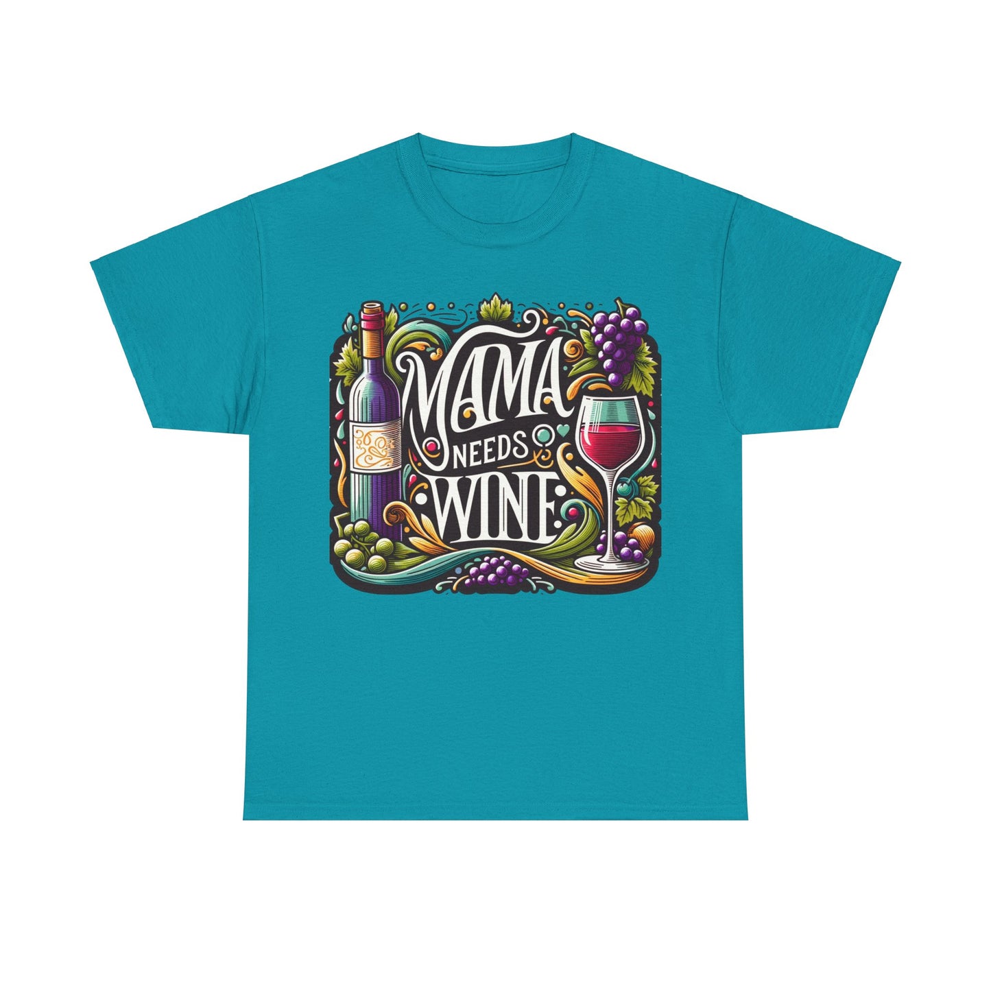 Mama Needs Wine Gift Store Shirt