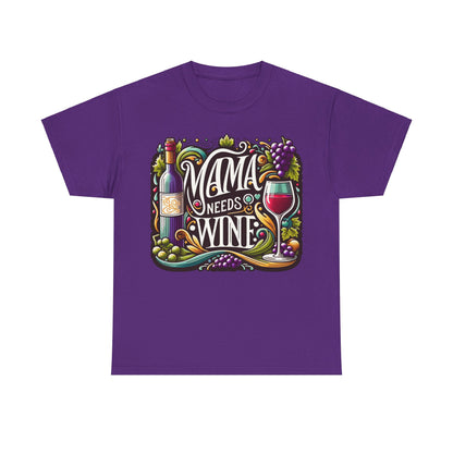 Mama Needs Wine Gift Store Shirt