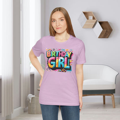 90s Themed Birthday Girl Gift Store Shirt