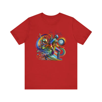 Colorful Time Traveler Sci-Fi Gift Store Shirt 2