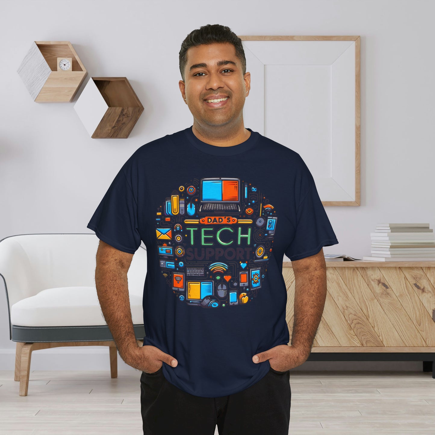 Dad's Tech Support Gift Store Shirt