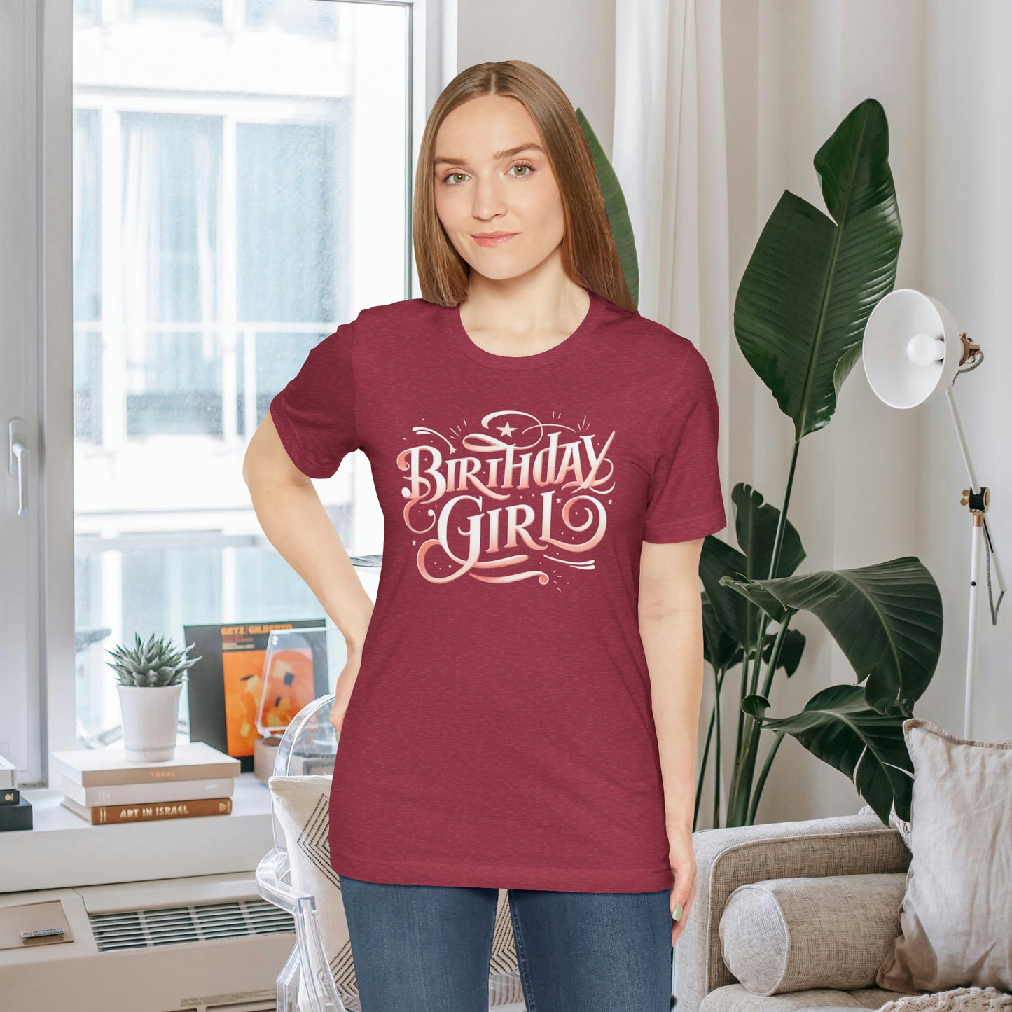 Radiant Birthday Girl Gift Store Shirt