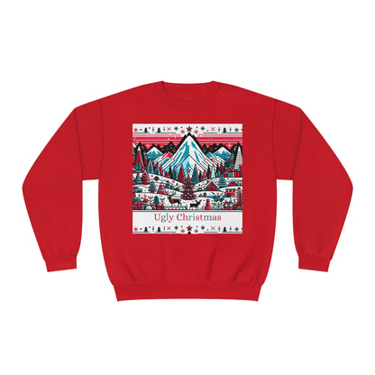 Ugly Christmas Sweater Gift Store Red