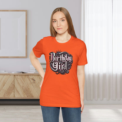 Gothic Birthday Girl Gift Store Shirt