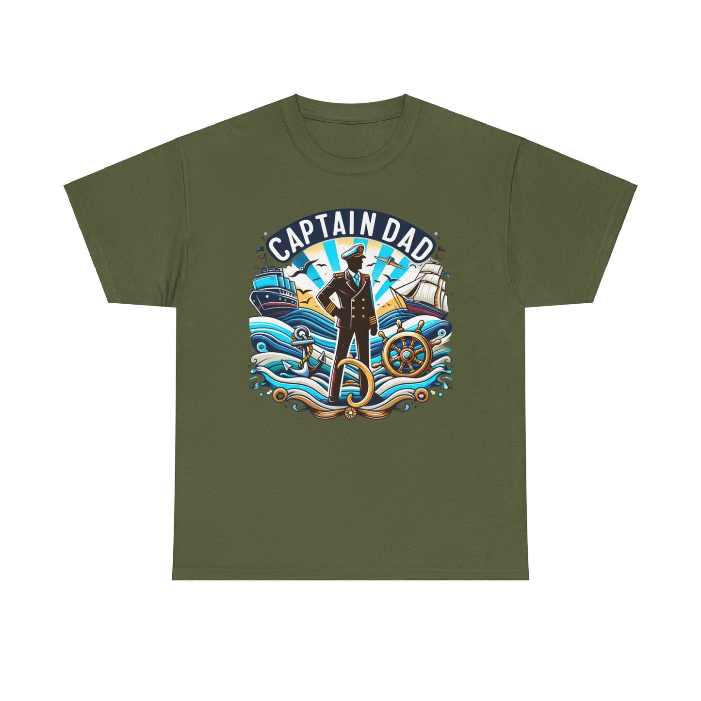 Captain Dad Gift Store Shirt