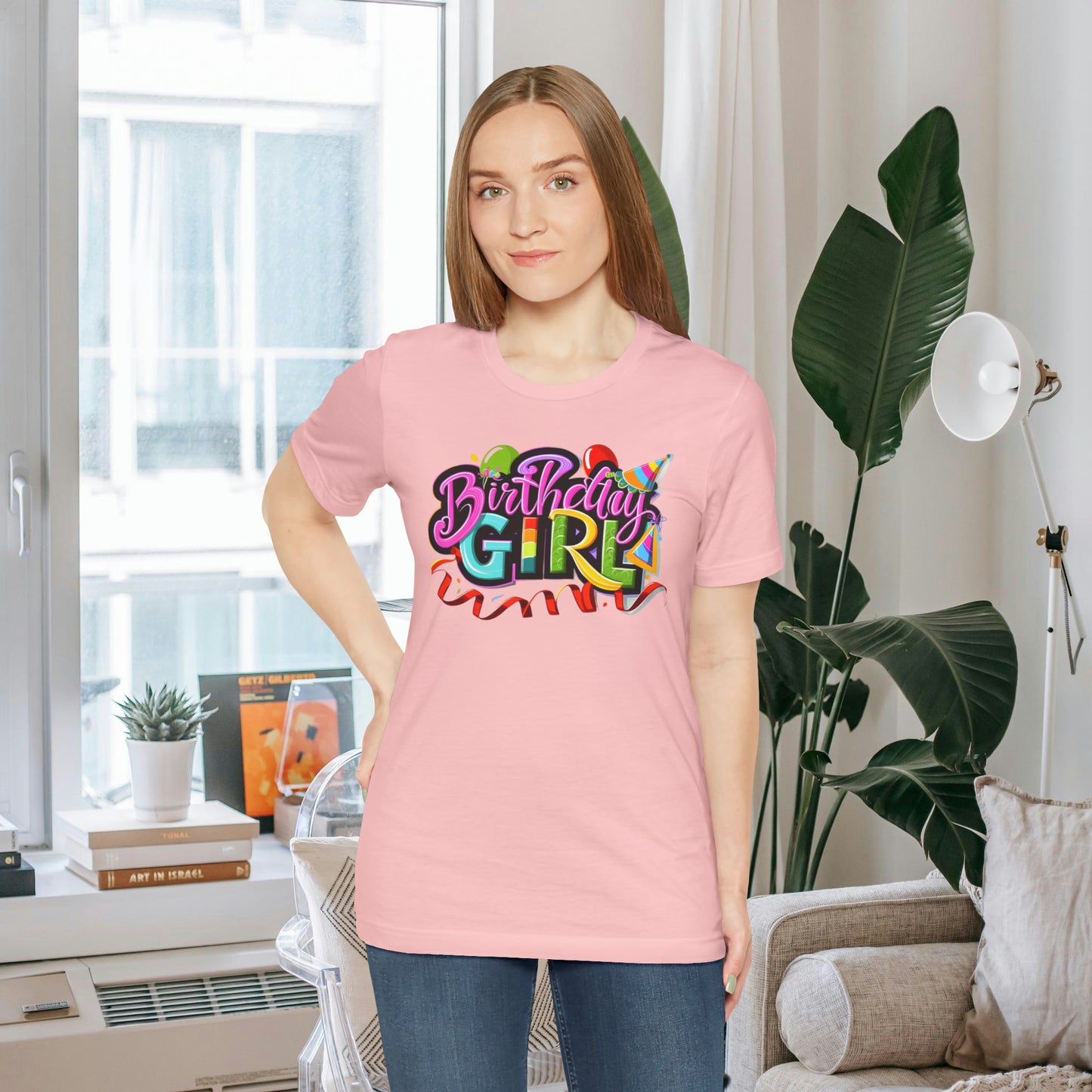 Playful Birthday Girl Gift Store Shirt