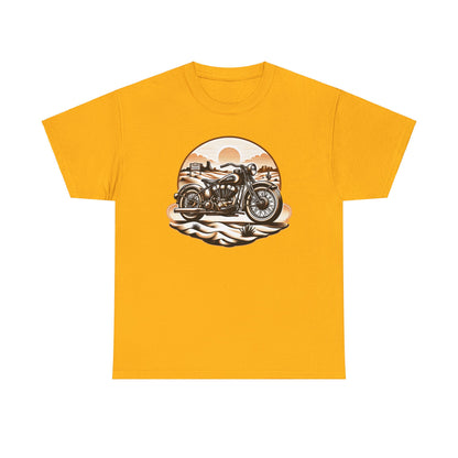 Retro Desert Motorcycle Adventure Gift Store Shirt