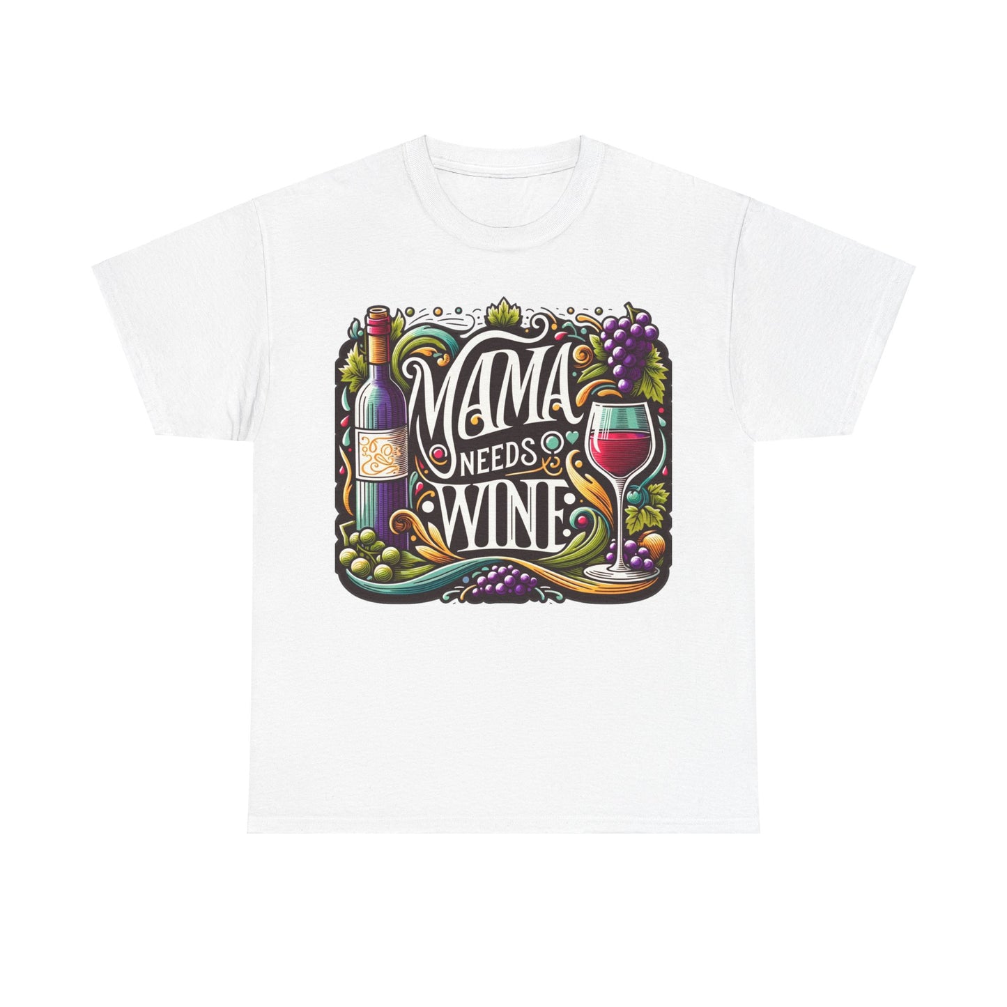 Mama Needs Wine Gift Store Shirt