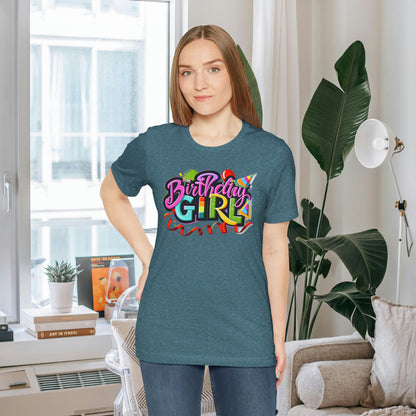 Playful Birthday Girl Gift Store Shirt