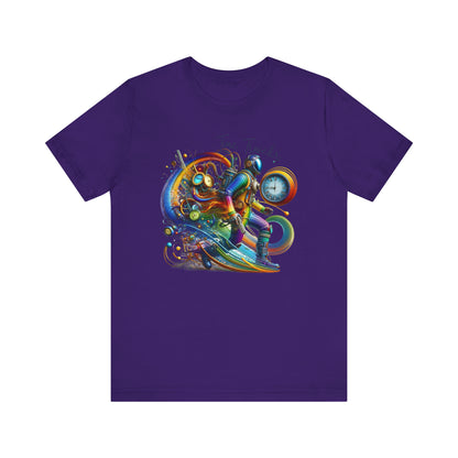 Colorful Time Traveler Sci-Fi Gift Store Shirt 2