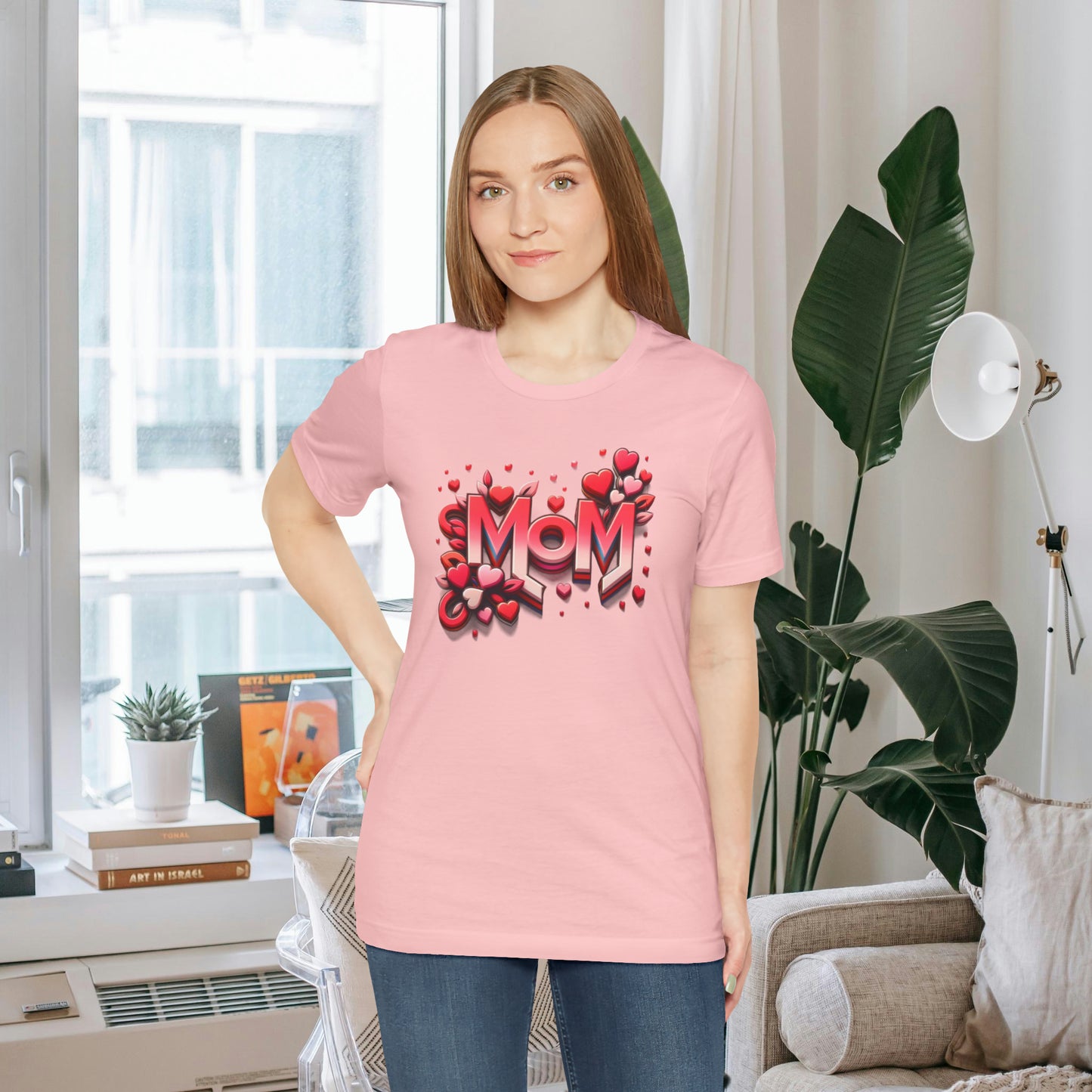 Mom Hearts Gift Shirt