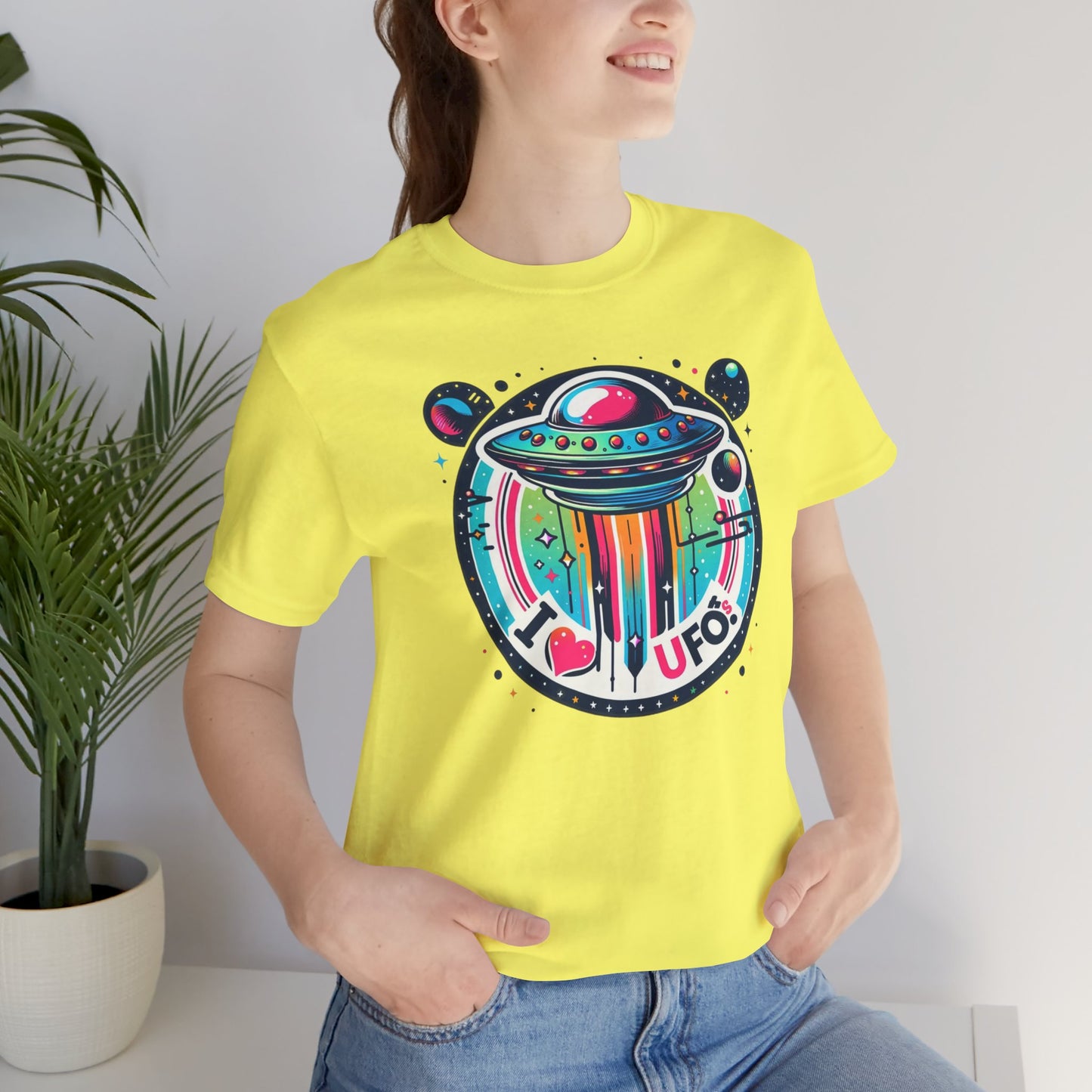 I Love UFOs Sci-Fi Gift Store Shirt