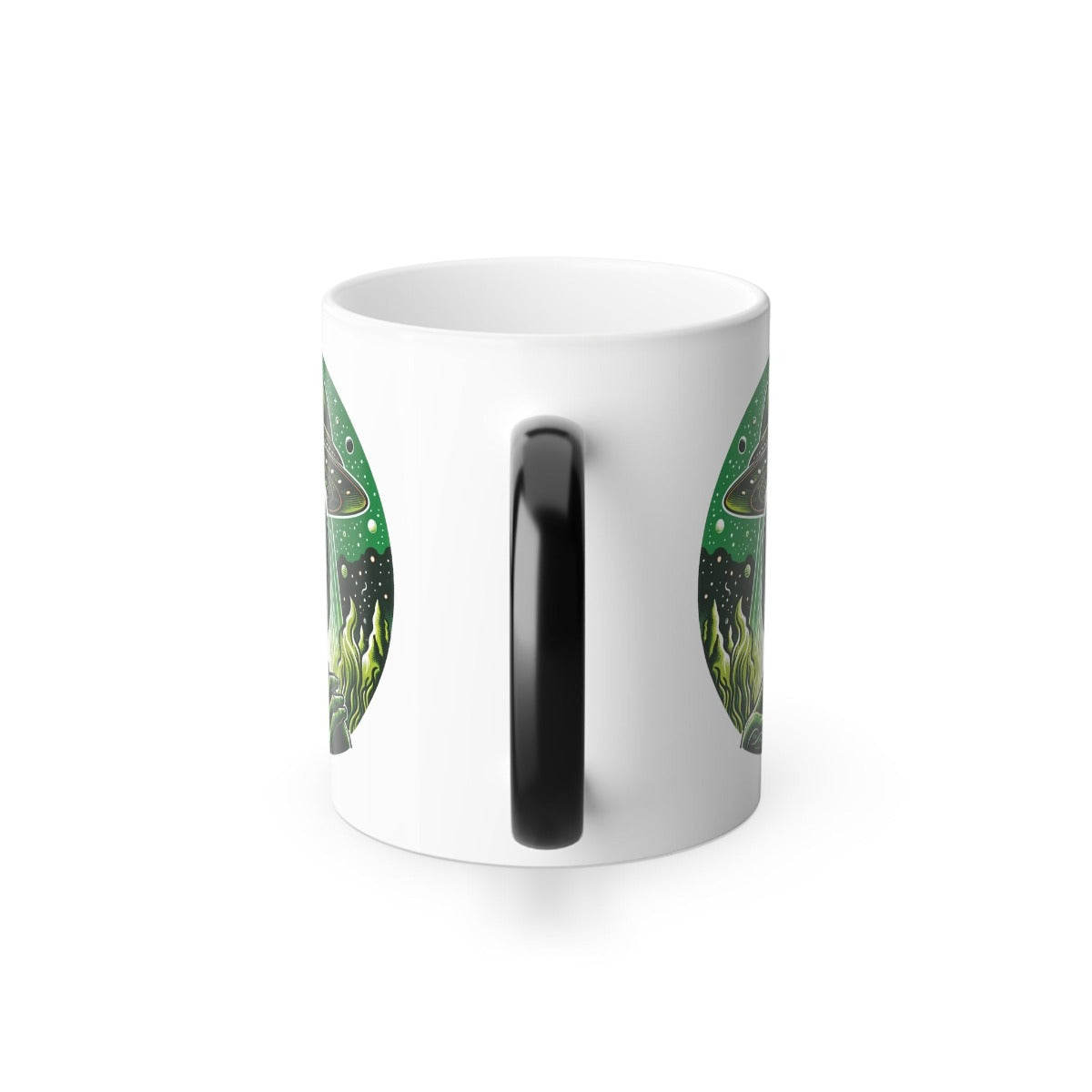 Green Alien Color Morphing Sci-Fi Gift Store Mug