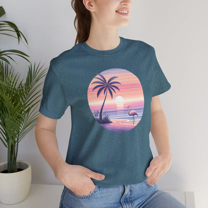 Pastel Sunset Beach Gift Store Shirt