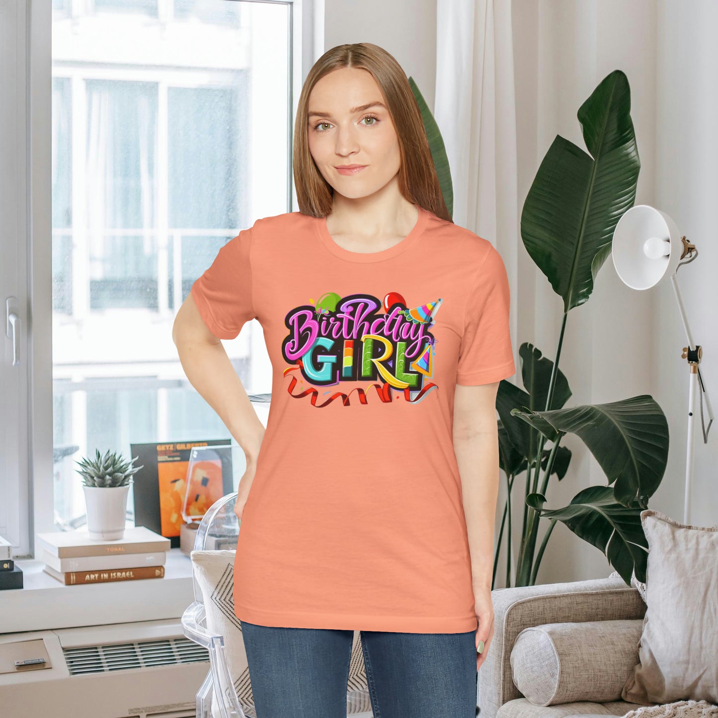 Playful Birthday Girl Gift Store Shirt