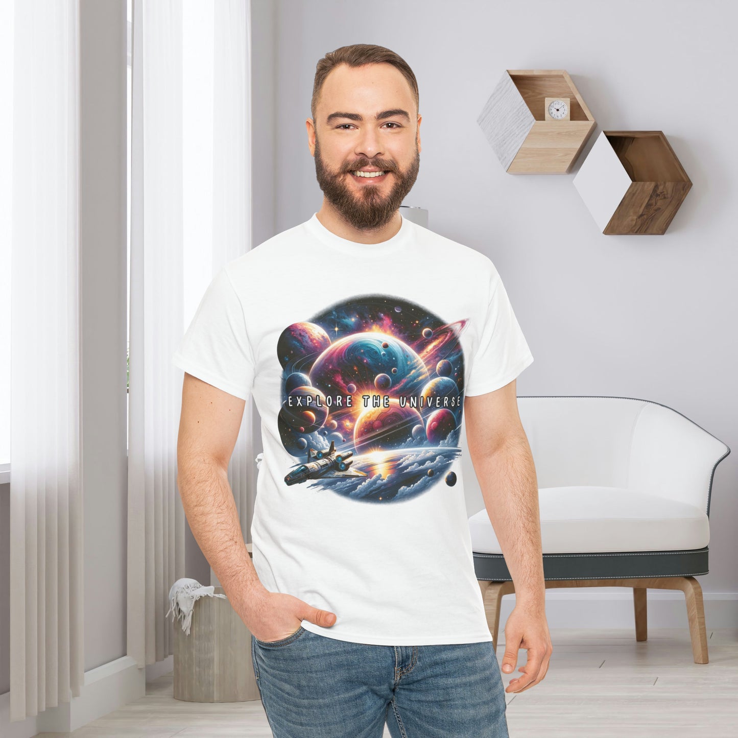 Explore the Universe Sci-Fi Gift Store Shirt