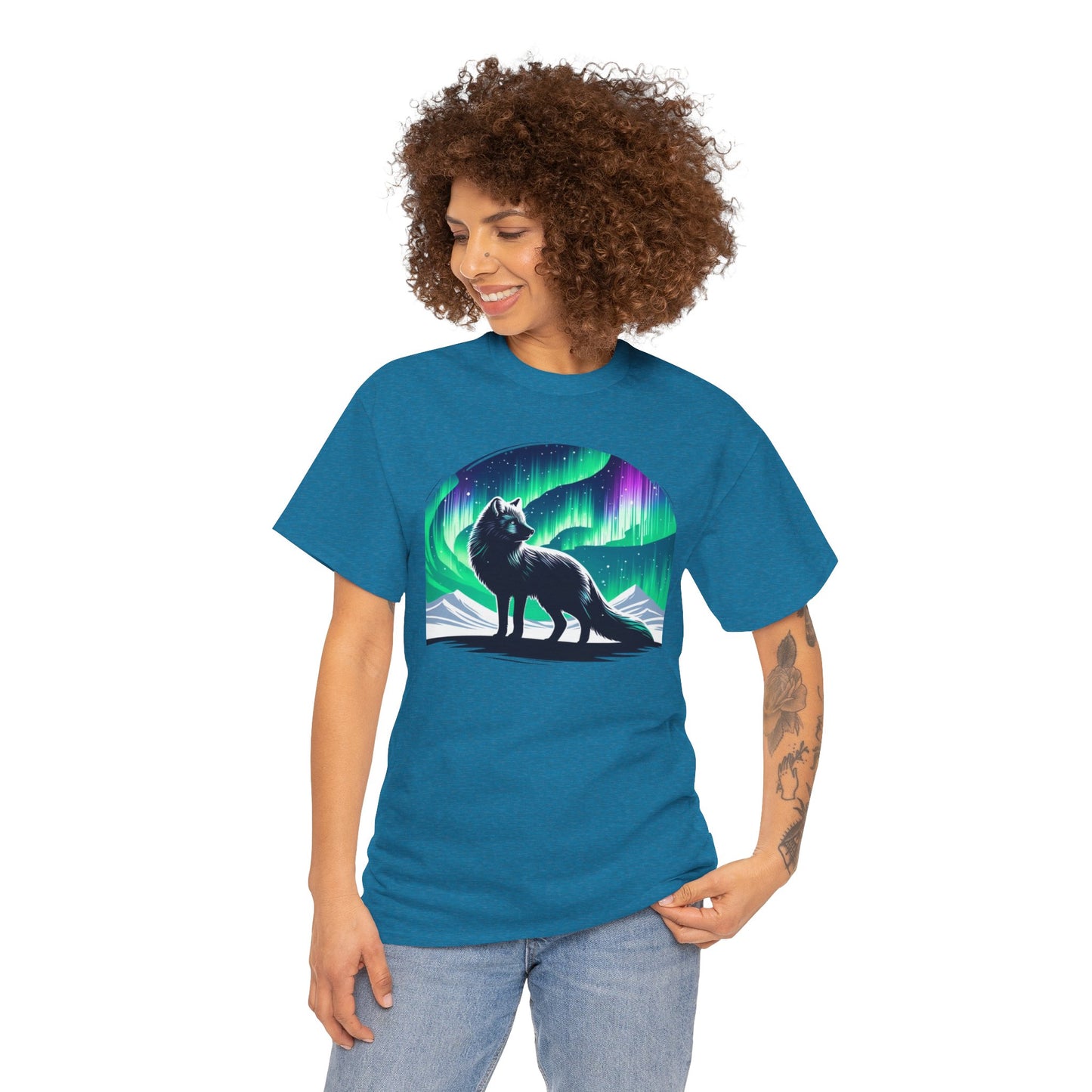 Northern Lights Fox Gift Store Shirt