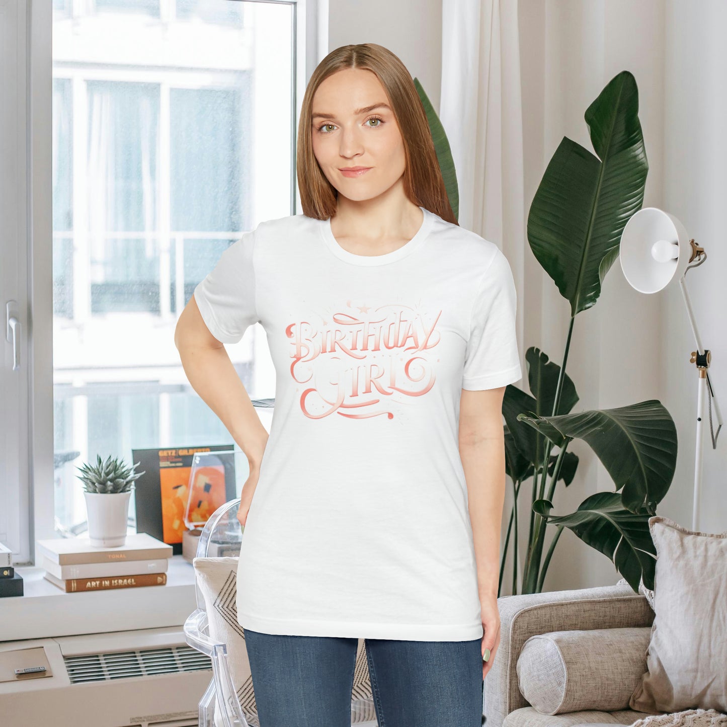 Radiant Birthday Girl Gift Store Shirt