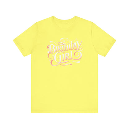 Radiant Birthday Girl Gift Store Shirt