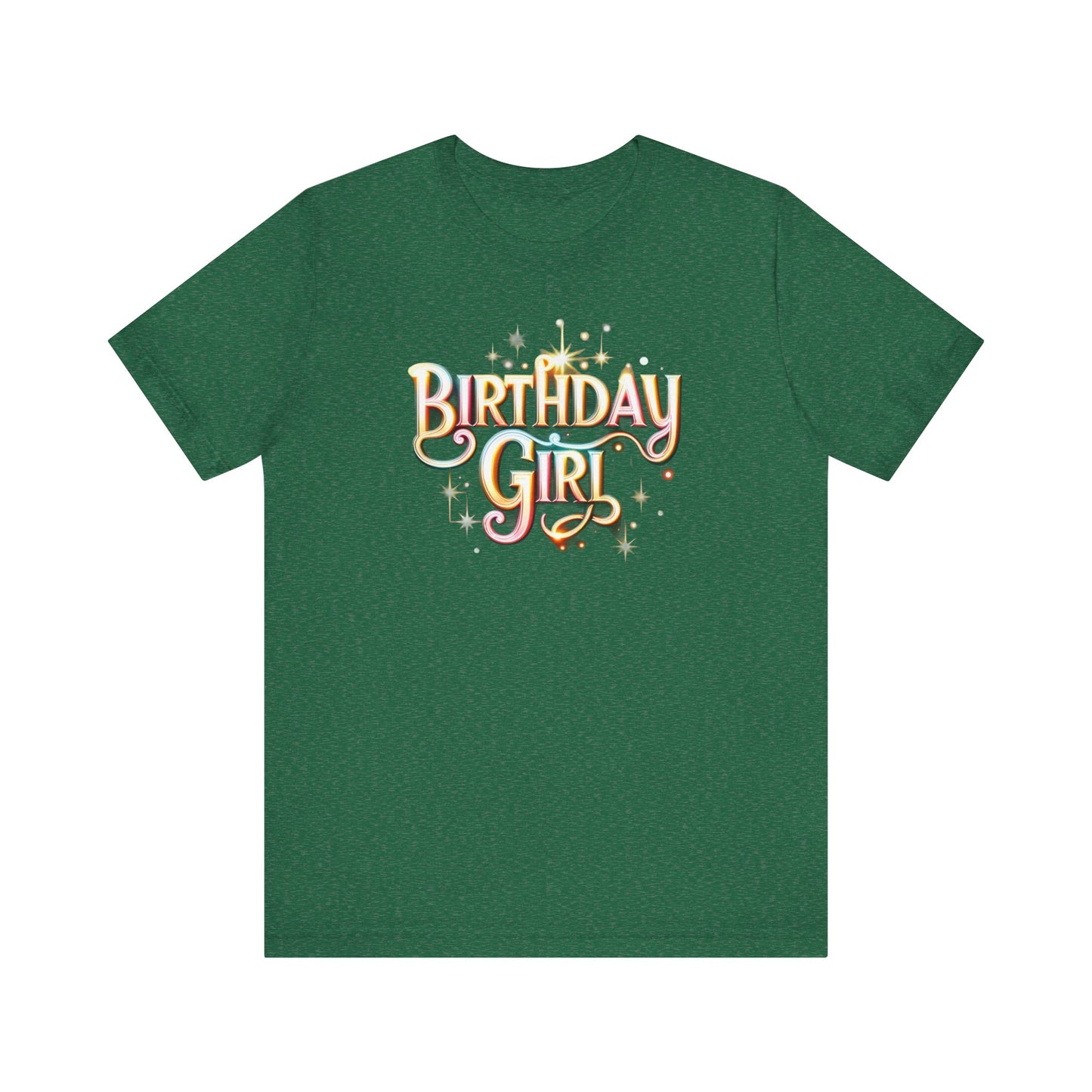 Glowing Birthday Girl Gift Store Shirt