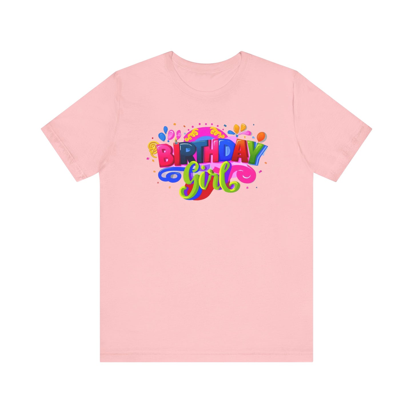 Vibrant Birthday Girl Gift Store Shirt