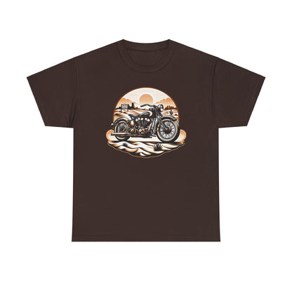 Retro Desert Motorcycle Adventure Gift Store Shirt