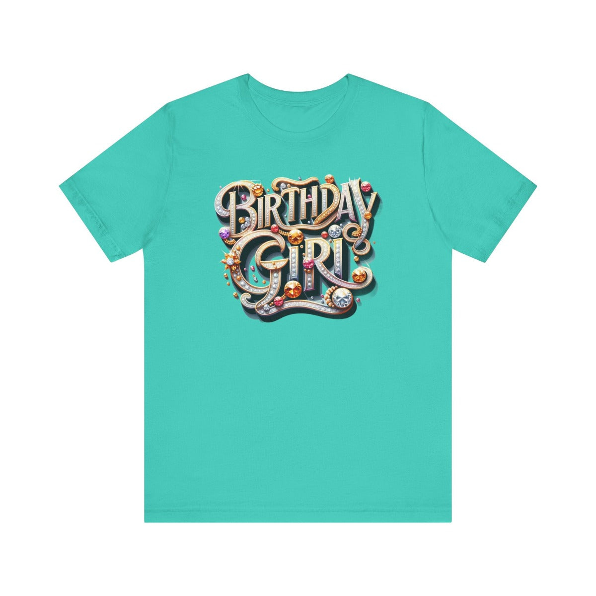 Luxury Birthday Girl Gift Store Shirt Front