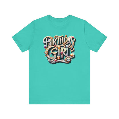 Luxury Birthday Girl Gift Store Shirt Front