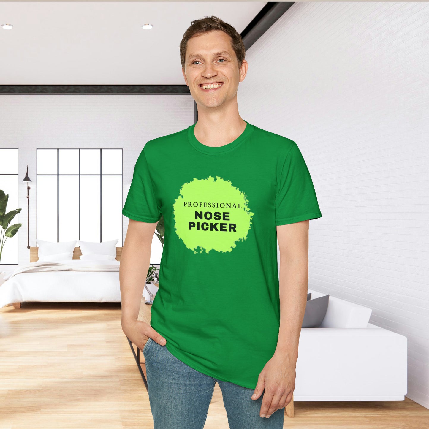 Funny Nose Picker Shirt