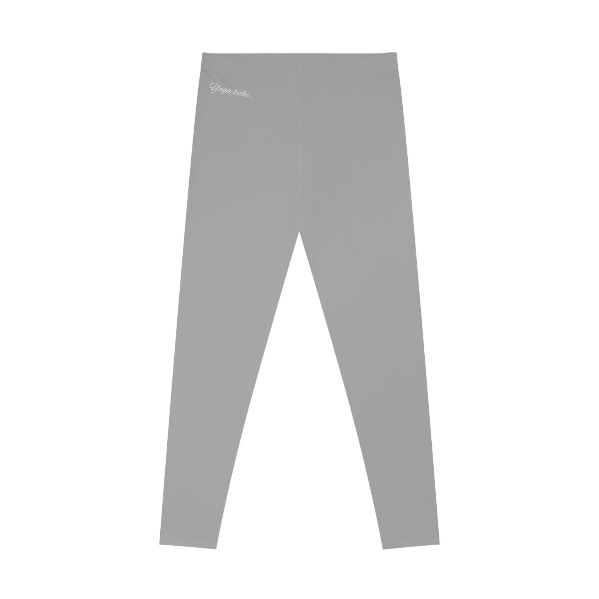 Yoga Babe Gift Store Leggings Light Grey Front