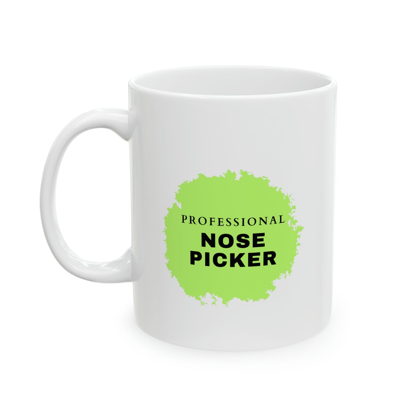 Funny Nose Picker Mug