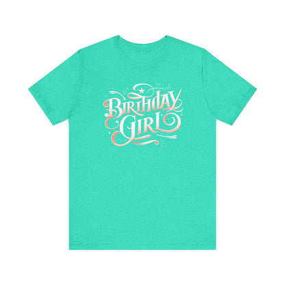 Radiant Birthday Girl Gift Store Shirt