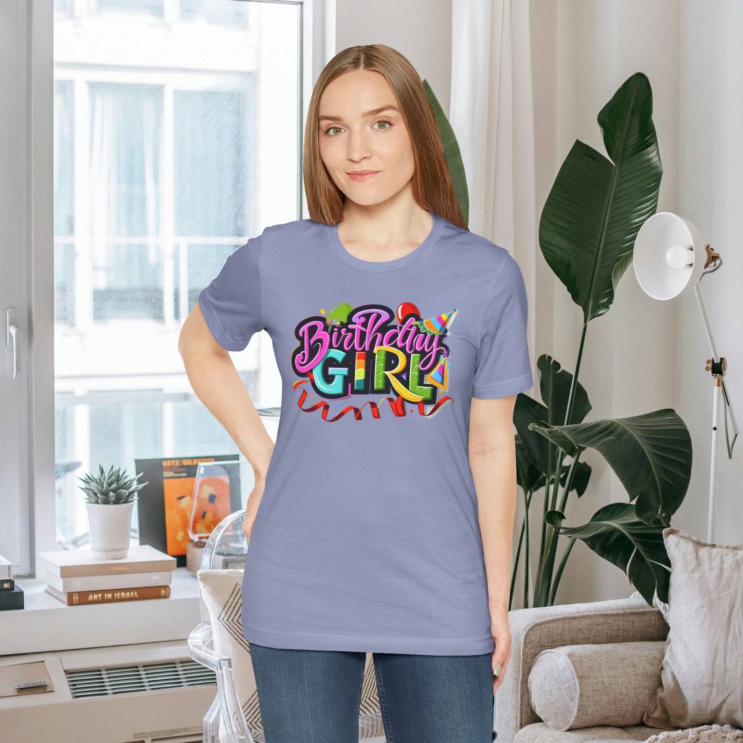 Playful Birthday Girl Gift Store Shirt