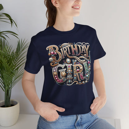 Exquisite Birthday Girl Gift Store Shirt