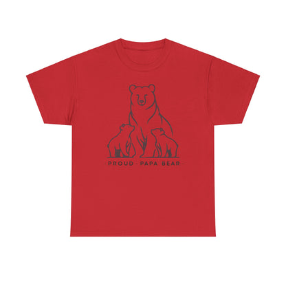 Proud Papa Bear Gift Store Shirt