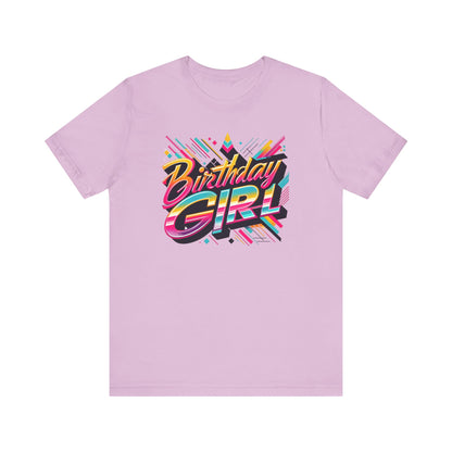 80s Themed Birthday Girl Gift Store Shirt